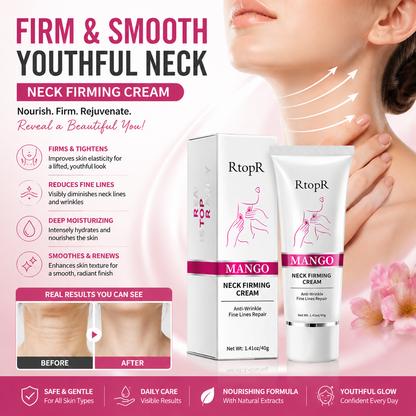 Neck Firming Cream for Fine Lines & Smooth Skin